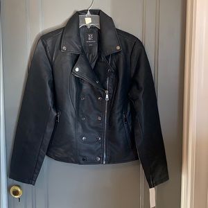Brand New faux leather jacket from NY and Company!